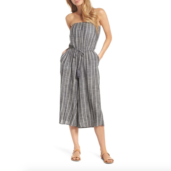 elan strapless jumpsuit